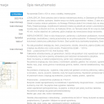 opis oferty nieruchomości