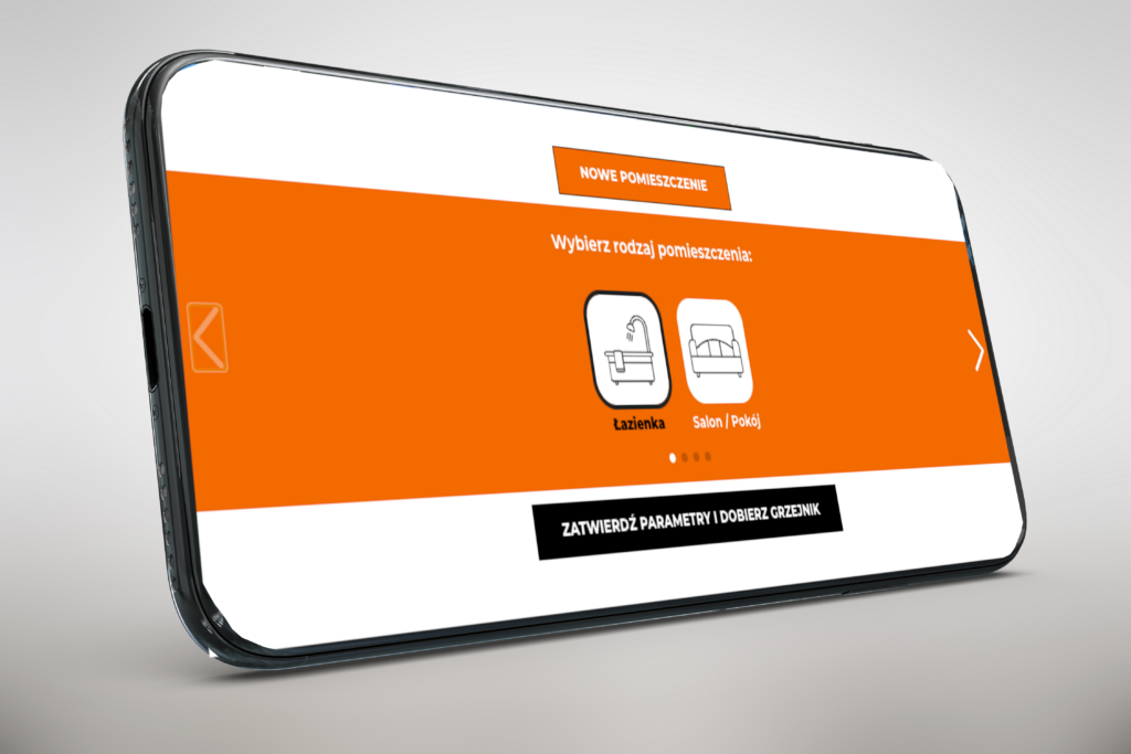 aplikacja mobilna w telefonie