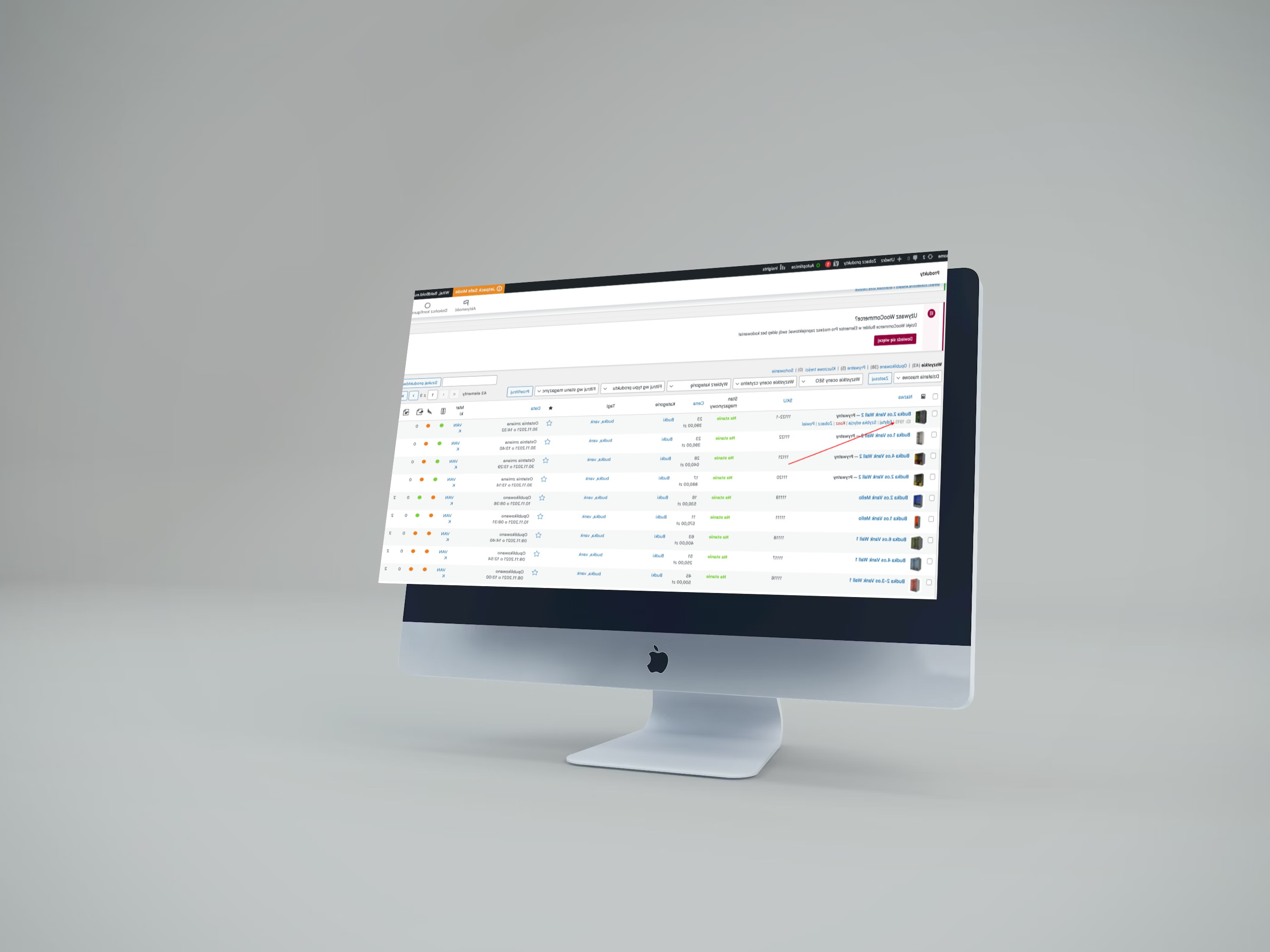 panel wtyczki woocommerce