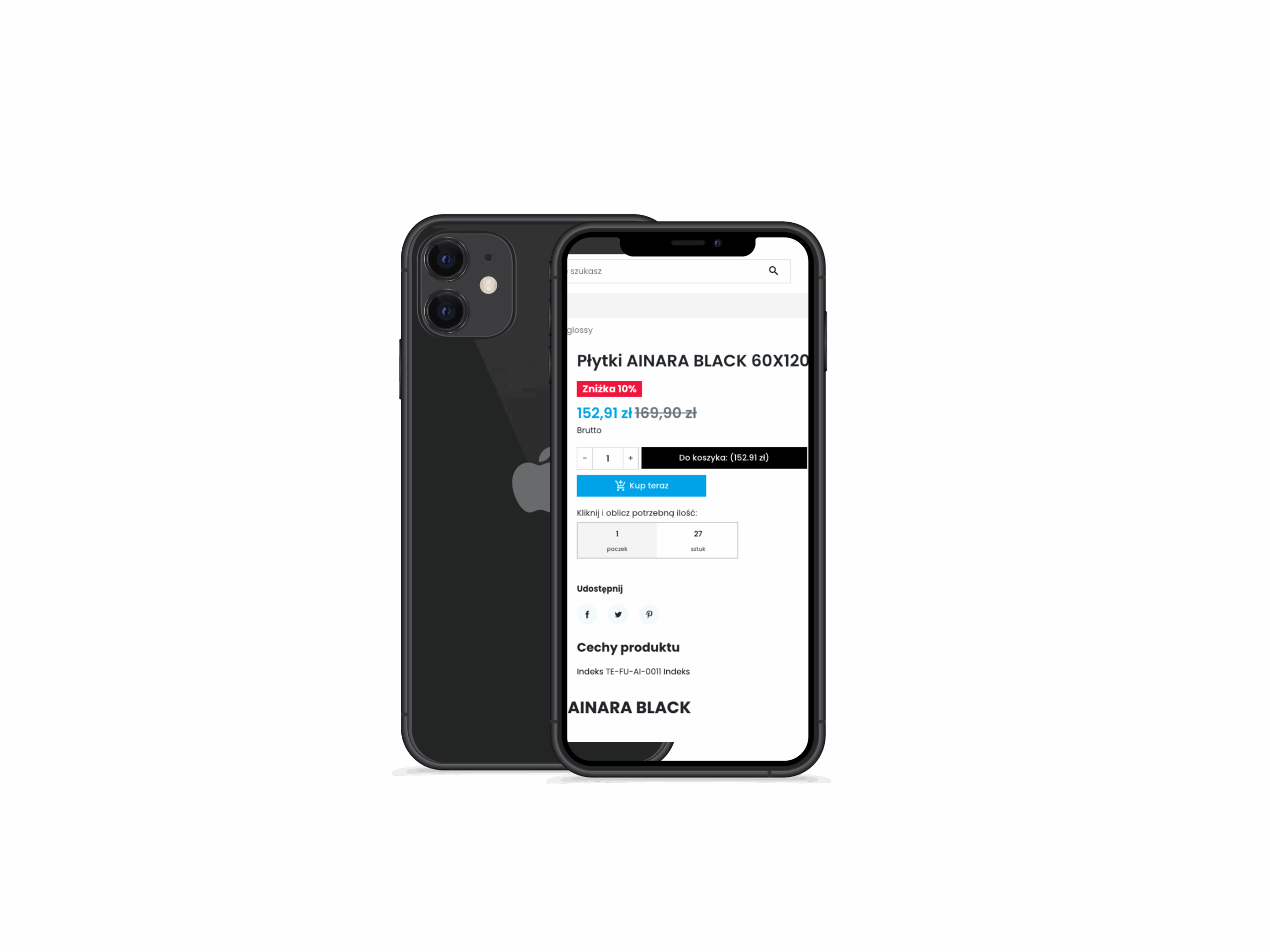 konfigurator produktu prestashop na iphone 11