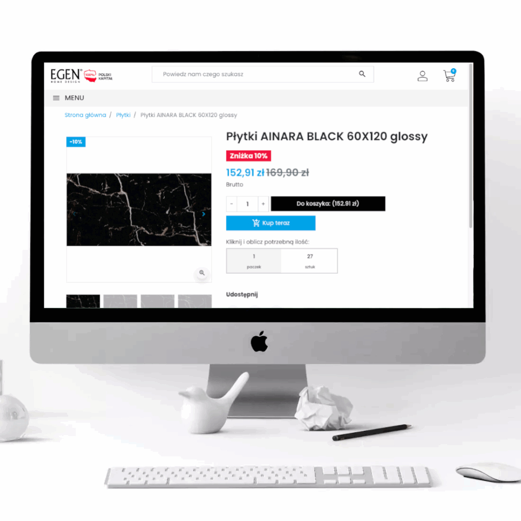 Konfigurator produktu dla sklepu Prestashop